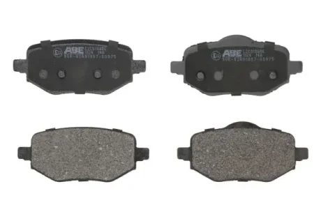 Комплект гальмівних колодок задн, DS DS 3 / DS 3 CITROEN C4 III, C4 X OPEL CORSA F, CORSA F/HATCHBACK, MOKKA PEUGEOT 2008 II, 208 II 1.2-Electric 05.19- ABE C2C018ABE