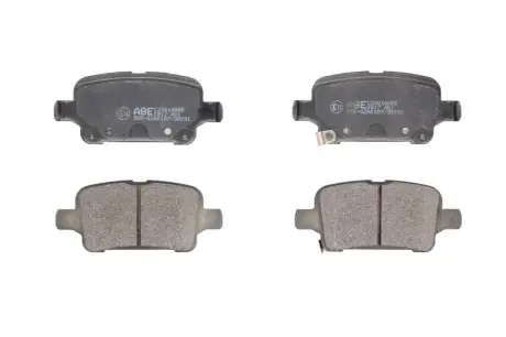 Комплект гальмівних колодок задн, CHEVROLET VOLT OPEL ASTRA K, ASTRA K/KOMBI, INSIGNIA B, INSIGNIA B COUNTRY, INSIGNIA B GRAND SPORT 1.0-2.0D 06.15- ABE C2X016ABE