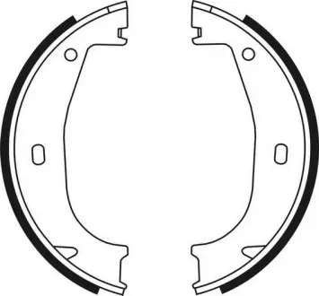 Тормозные колодки ABE CRB001ABE