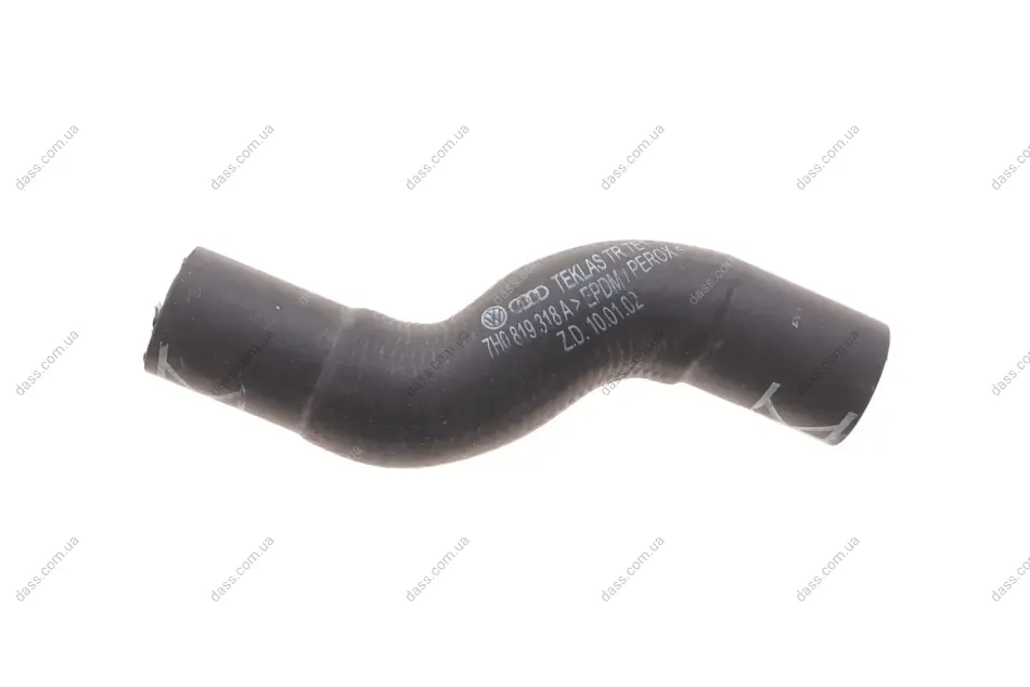 Патрубок системи охолодження VW T5 2.5 TDI 03-15 ADLER 7H0819318A (фото 1)
