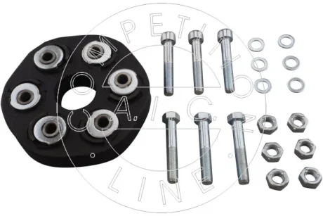 Муфта кардана еластична MB E-class (W124/C124)/190 (W201) 86-96 (к-кт з болтами) AIC 51107