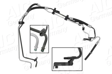 Шланг гідропідсилювача Ford Focus 1.4/1.6 04-12 (к-кт) AIC 54985