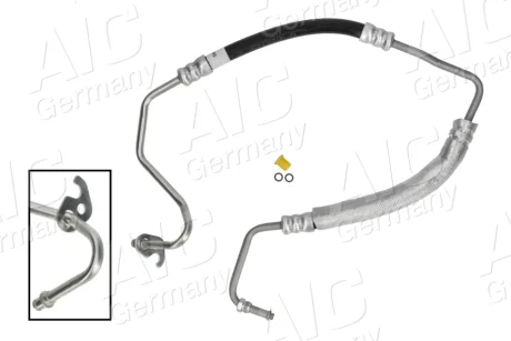 Шланг гідропідсилювача Ford Connect 06- (насос-рейка) AIC 58430