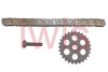 Комплект ланцюга насосу масляного BMW 3 (F30/F80) 1.5-3.0 10- (B38/B48/B58) AIC 59814Set (фото 2)