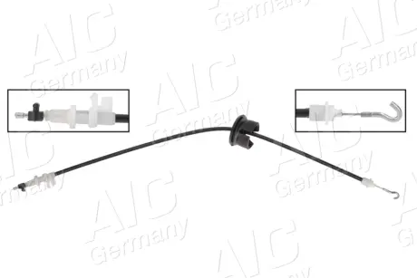 Трос дверей (передніх) Audi A4 04-08/Seat Exeo 08-13 AIC 75475