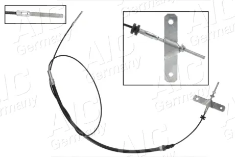 Трос ручника (передній) VW T5/T6 04-19 (1830/517mm) AIC 76012