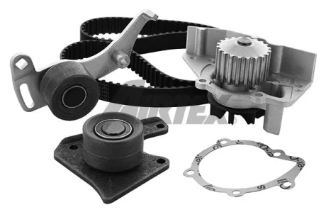 AIRTEX CITROEN К-кт ГРМ (помпа с прокл. + ремень + 2 ролика) BX, ZX, PEUGEOT 306, 405. 1,9D. Airtex WPK-157901