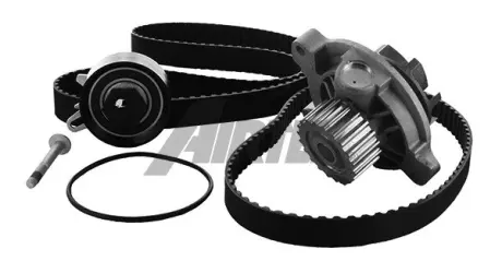 К-кт. ГРМ (помпа + 2 ремня + ролик + крепление) VW T4 2.4d AIRTEX WPK-9274R06
