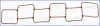 Прокладка впускного колектора CHRYSLER 300C, 300M, LHS, PROWLER, SEBRING DODGE CHALLENGER, CHARGER, INTREPID, JOURNEY 3.2/3.5 04.98-11.12 AJUSA 00986200 (фото 1)