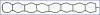 Прокладка впускного колектора CHEVROLET CRUZE, TRAX OPEL ASTRA J, ASTRA J GTC, CORSA D, MERIVA B, MOKKA / MOKKA X 1.7D 09.09- AJUSA 13248800 (фото 1)