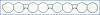 HYUNDAI прокладка вп. колектора ACCENT i25 IV 1.6 CRDi 10-17, i30 (GD) 1.6 CRDi 11-16, KIA SPORTAGE III (SL) 1.7 CRDi 10- AJUSA 13275900 (фото 2)