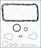 Комплект прокладок двигуна (низ) HONDA CIVIC IV, CIVIC V, CIVIC VI, CR-V I, CRX II, CRX III, ORTHIA / PARTNER, STEPWGN 1.6/2.0 10.89-02.02 AJUSA 54069500 (фото 2)