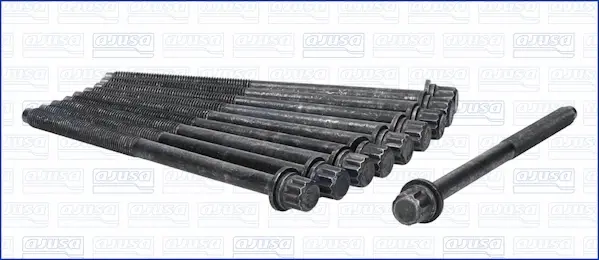 Комплект болтів з головкою системи TORX з чорного металу Ajusa 81041700 (фото 1)