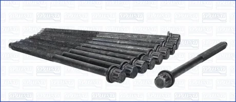 Комплект болтів з головкою системи TORX з чорного металу Ajusa 81041700