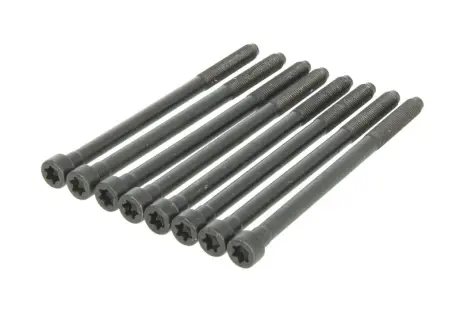 Комплект болтів з головкою системи TORX з чорного металу AJUSA 81044700