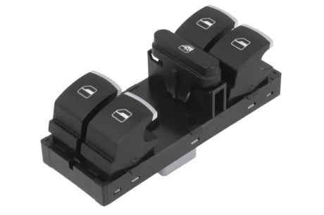 Кнопка піднімання вікна передн лів VW AMAROK, CC B7, GOLF PLUS V, GOLF VI, JETTA IV, PASSAT ALLTRACK B7, PASSAT B7, TIGUAN, TOURAN 1.2-3.6 01.05- Akkusan K01W052AKN