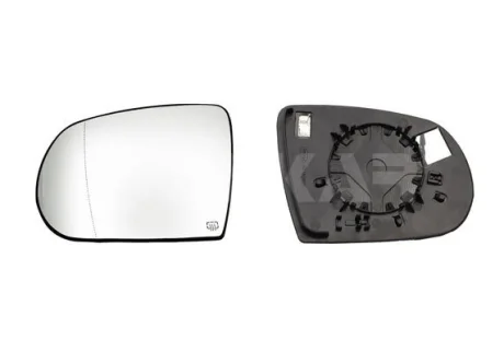 Скло дзеркала (з підігрівом) Jeep Cherokee/Compass 13- (L) Alkar 6471809