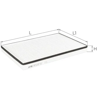 DB фільтр салону W168 A-klasse 97-04, Vaneo 02 Alpha AF5187