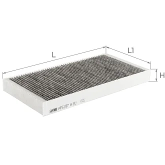 DB фільтр салону (вугілля) R172 SLK/SLC Alpha AF5197A