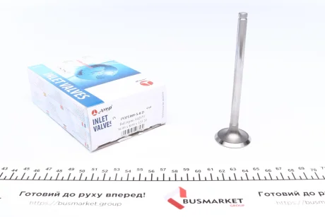 Клапан (впуск) Opel Astra F/G/Vectra A 1.6D/1.7D 82-00 (36x8x123.2) (вальцювання) AMP POPE009-S-0-D