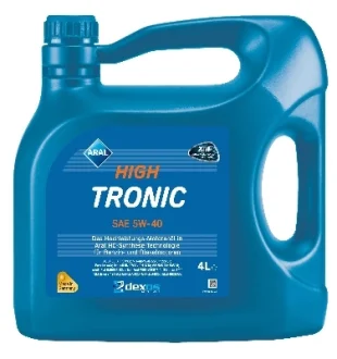 Олива 5W40 C3 4L HIGH TRONIC ARAL 154FE7