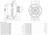 Генератор AS A3710(VALEO) (фото 5)