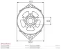 Кришка генератора AS ABR0118(BOSCH) (фото 3)