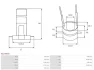 Колектор генератора AS ASL9082S (фото 3)