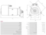 Стартер AS S0007 (фото 5)