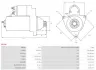 Стартер AS S0194 (фото 5)