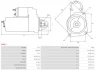 Стартер AS S4013 (фото 5)