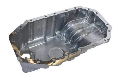 VW Оливний піддон (алюміній) з отвором для датчика рівня оливи GOLF IV 1.4/1.6 97-06 Asam 101483