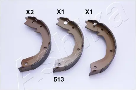 Гальмівні колодки барабанні ASHIKA 55-05-513