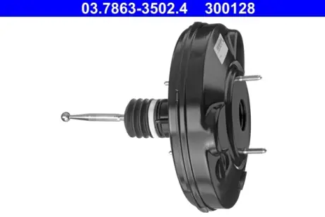 Гальмівний сервопривід AUDI A3 SKODA OCTAVIA I, OCTAVIA I/KOMBI VW BORA, BORA I, GOLF IV, NEW BEETLE 1.4-3.2 09.96-12.13 ATE 03.7863-3502.4