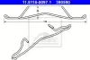 Монтажний набір гальмівних колодок передн DAEWOO ESPERO, LANOS, NEXIA OPEL ASCONA C, ASTRA F, ASTRA F CLASSIC, ASTRA F/KOMBI, CALIBRA A, KADETT E, KADETT E/KOMBI, OMEGA A, VECTRA A 1.4-2.4 08.84- ATE 11.8116-0097.1 (фото 1)