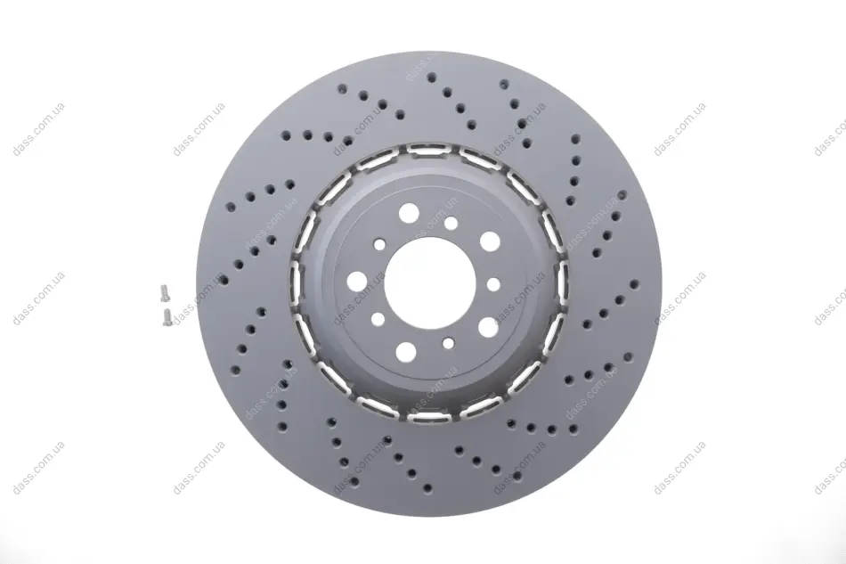 Гальмівний диск (перед) BMW 5 (F10)/6 (F12/F13) 10- (400x36) (R) (з покриттям) (з отворами) (вент) ATE 24.0136-0125.2 (фото 1)