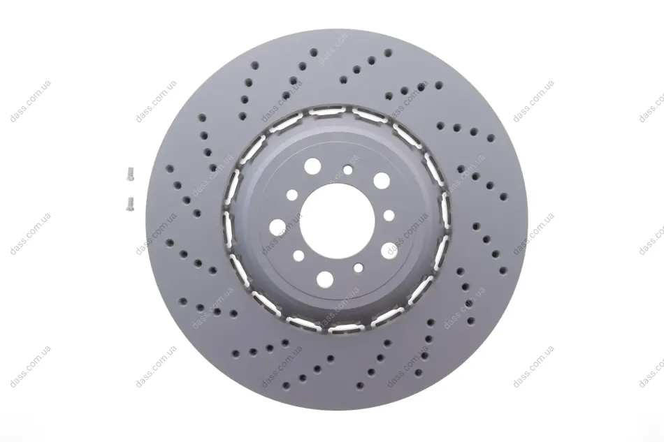 Гальмівний диск (перед) BMW 5 (F10)/6 (F12/F13) 10- (400x36) (L) (з покриттям) (з отворами) (вент) ATE 24.0136-0126.2 (фото 1)