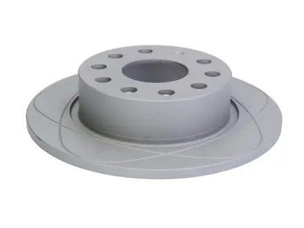 Диск гальмівний (задній) Audi A3//VW Caddy III 04-15/Skoda Octavia III/IV 03- (253x10) PowerDisc ATE 24.0310-0277.1