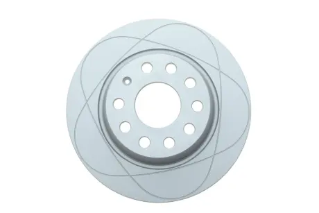 Диск гальмівний (задній) Audi A3/Skoda Octavia/Superb/VW Golf/Passat 03- (282x12) PowerDisc ATE 24.0312-0169.1