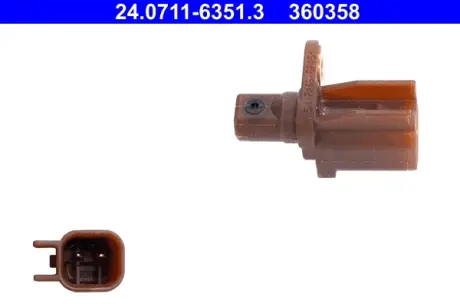 Датчик ABS (задній) Ford Tourneo Connect/Transit Connect 13- ATE 24.0711-6351.3