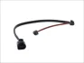 Датчик зносу гальмівних колодок передн AUDI A3, TT CUPRA CA, FORMENTOR, LEON, LEON SPORTSTOURER SEAT LEON, LEON SC, LEON SPORTSTOURER, LEON ST 1.4H-2.5 07.09- ATE 24819003022 (фото 1)