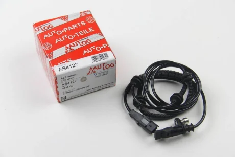 Датчик ABS Citroen C6 Peugeot 407 1.6D-3.0 V6 04- задній Л/Пр Autlog AS4127