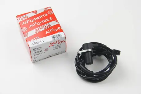 Датчик ABS задн Прав AUDI A4 B6 1.6-4.2 11.00-12.05 AUTLOG AS4248