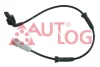 Датчик ABS задн Лів DACIA LOGAN II, LOGAN MCV II, SANDERO II RENAULT LOGAN I, LOGAN II, LOGAN/STEPWAY II, SANDERO/STEPWAY II, THALIA III 0.9-1.6 06.11- AUTLOG AS5556 (фото 1)