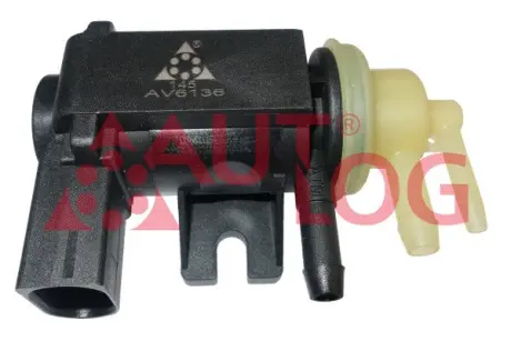 Електропневматичний контрольний клапан AUDI A1, A3, Q3, TT SEAT ALHAMBRA, ALTEA, ALTEA XL, IBIZA IV, IBIZA IV SC, IBIZA IV ST, LEON SKODA FABIA II, FABIA III, OCTAVIA II 1.2D-2.0D 05.03- AUTLOG AV6136