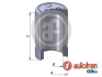 Поршень супорта Rav4/Yaris 97-05 32*48mm Autofren D025351