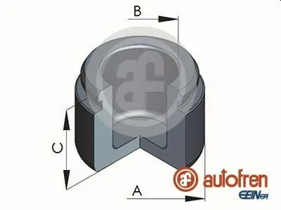 Поршень гальмівного супорта передн (36мм 32мм) AUDI A6 C7, A7, A8 D4 PORSCHE CAYENNE VW TOUAREG 1.8-6.3 10.02-09.18 AUTOFREN D025369