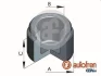 Поршень супорта пер. BMW 1/3 06-/Cayenne 10-/Model S 12-/Model X 15-/Touareg 10-(32x30mm)(Brembo) Autofren D025566