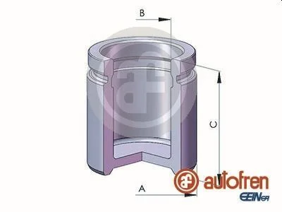Поршень супорта зад. Nubira 97- (32х44 mm) (Dac) Autofren D025581