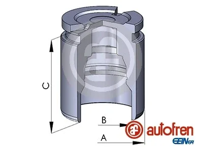 Поршень супорта зад. Cruze/Astra J/Zafira 10- (40x48mm)(ATE) Autofren D025605